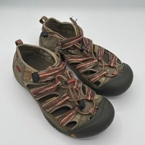 KEEN Venice H2 Sandals Women Sz 8 Brown Red Waterproof Hiking Gorpcore